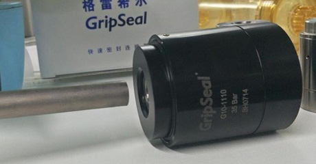 格雷希尔GripSeal G10管外径气动快速接头 密封堵头35bar
